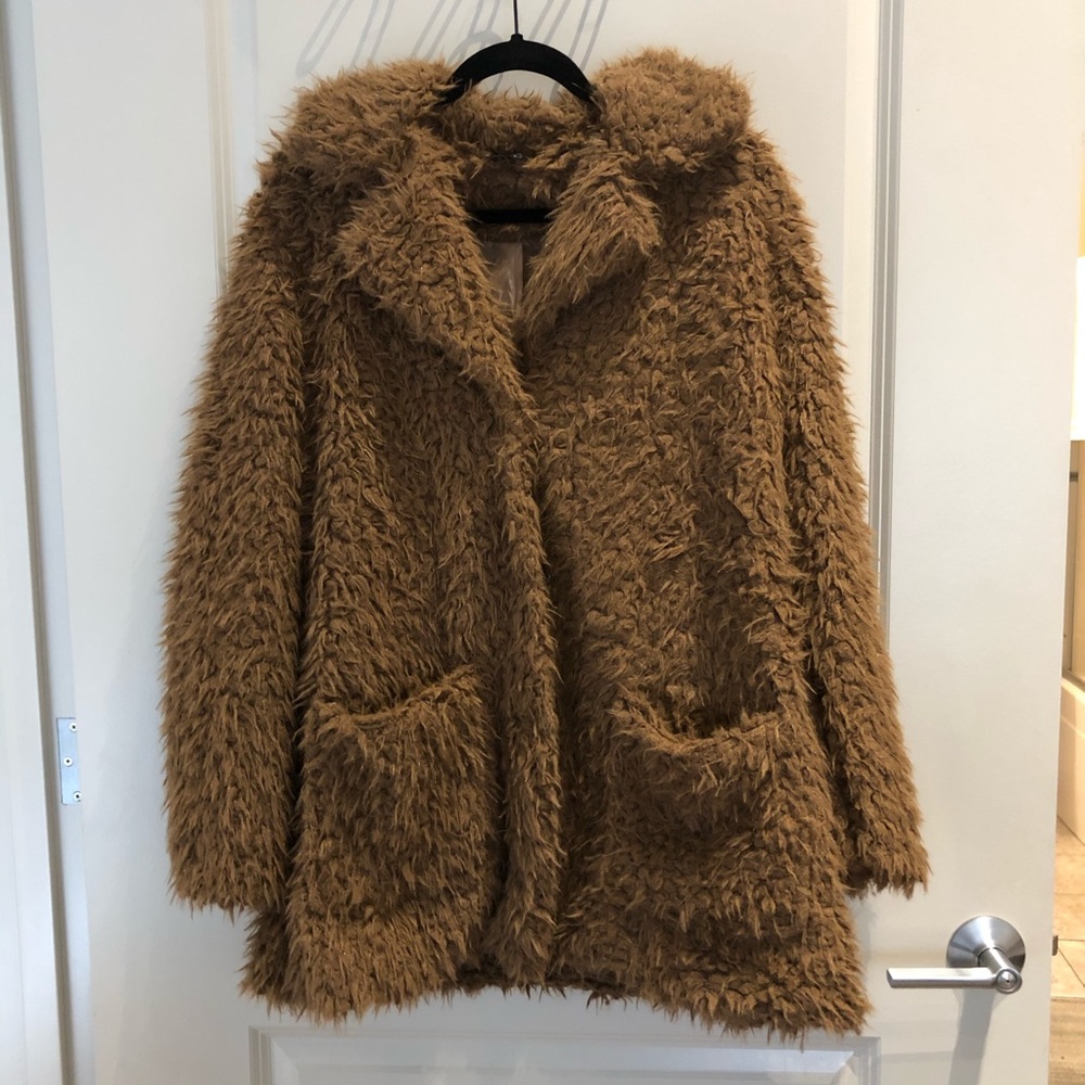 Princess Polly fuzzy jacket